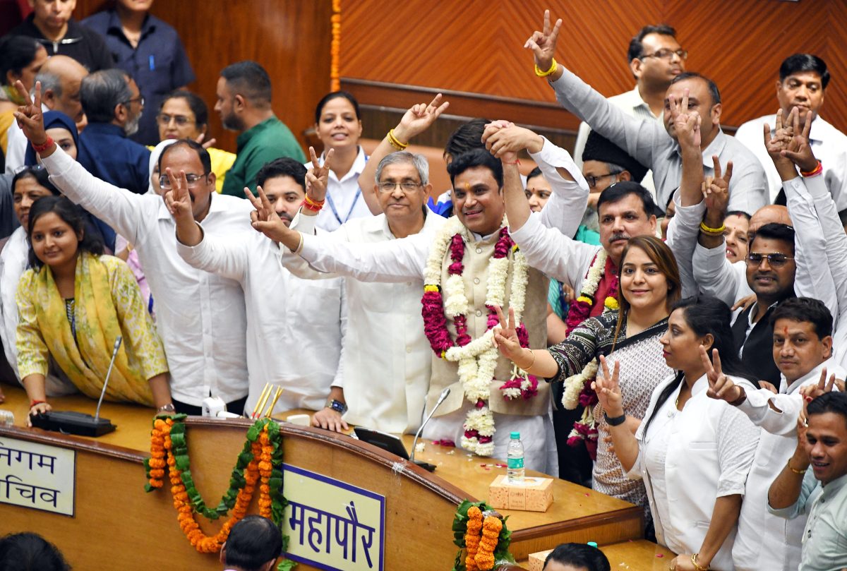 AAP’s Mahesh Kumar Khichi elected as Delhi’s new mayor, defeats BJP councillor by just 3 votes