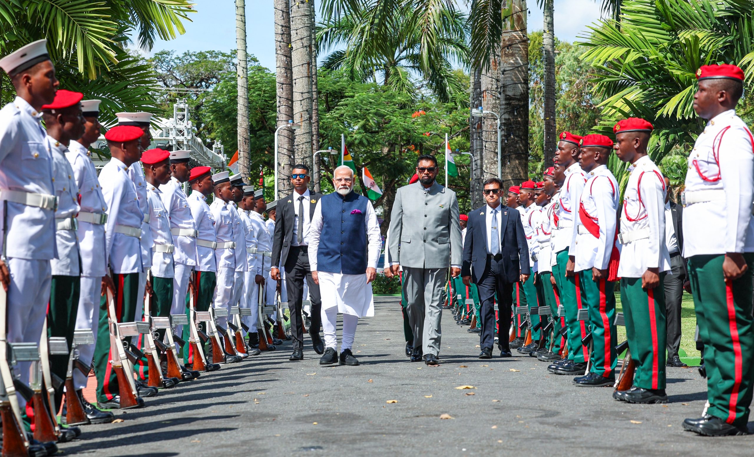 PM Modi calls his Guyana visit “significant milestone,” recalls age-old ties between two nations