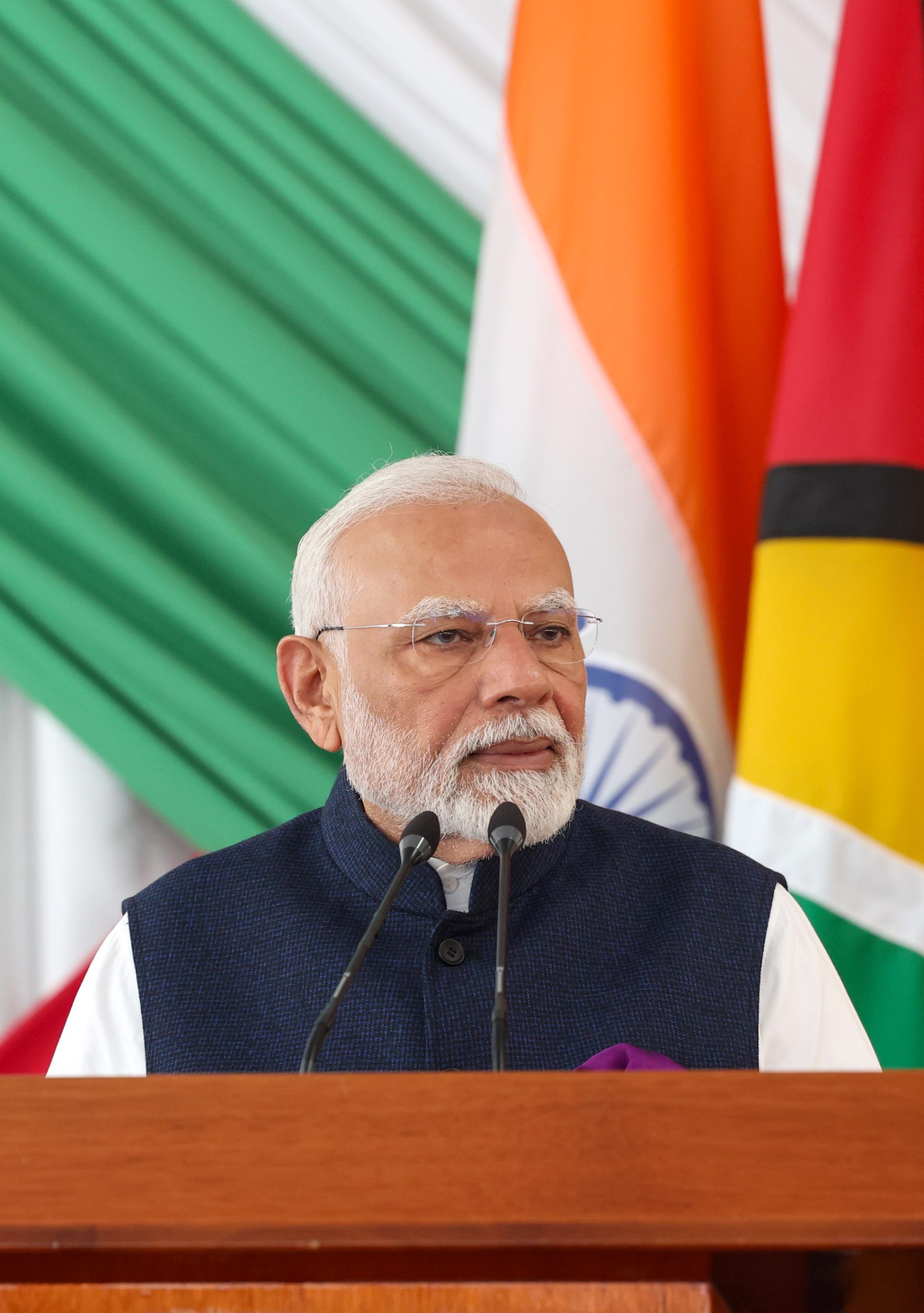 PM Modi visits Indian Arrival Monument in Guyana