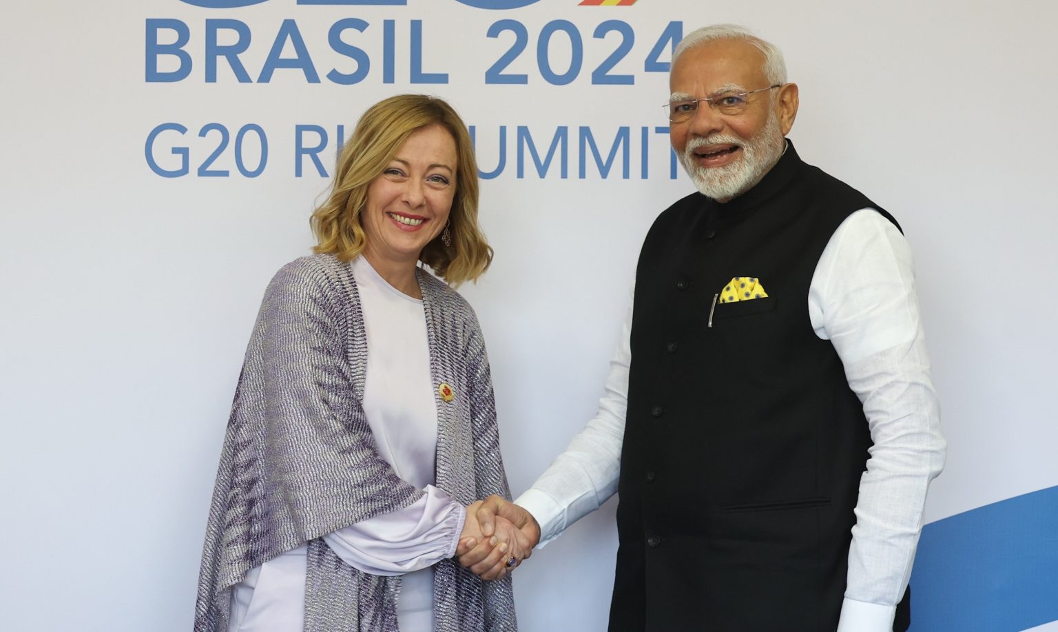 Pm Modi Holds Bilateral Talks With Italian Pm Meloni At G Summit In Brazil