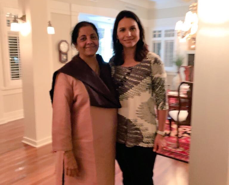 FM Nirmala Sitharaman congratulates Tulsi Gabbard on appointment as U.S. Director of National Intelligence