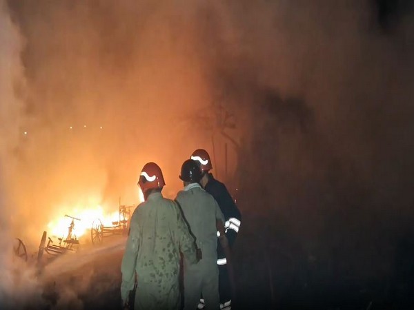 Delhi: Fire breaks out at slum near Shahdara