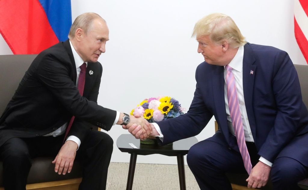 Trump says meeting being set up between him and Putin