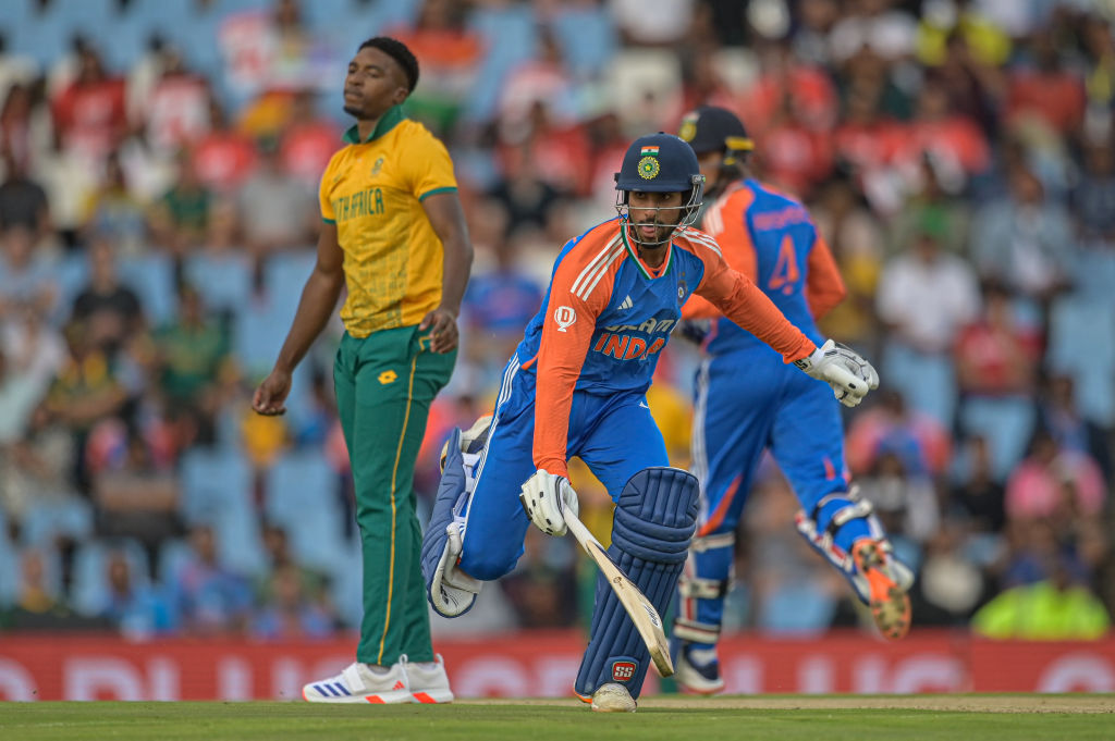 Tilak Varma’s century guides India to 11-run win over South Africa after ant invasion halts play