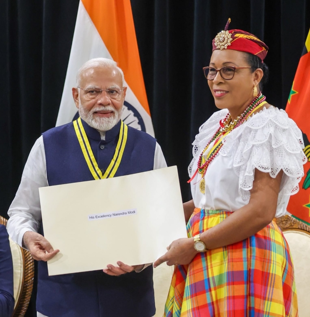 Dominica awards PM Modi its highest honour