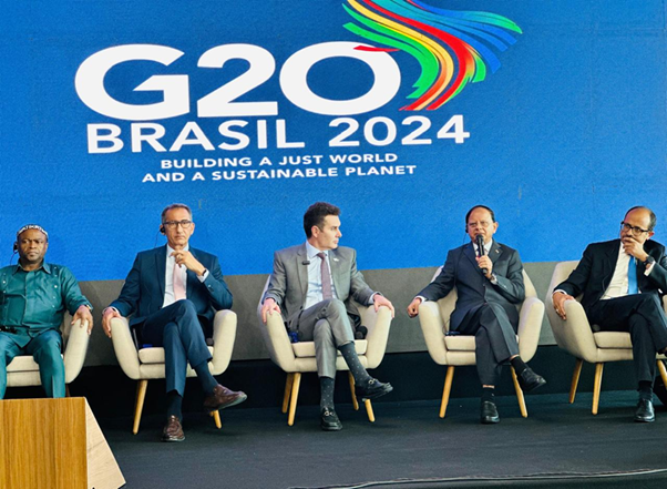 India showcases coalition for disaster resilient infrastructure at G-20 in Brazil