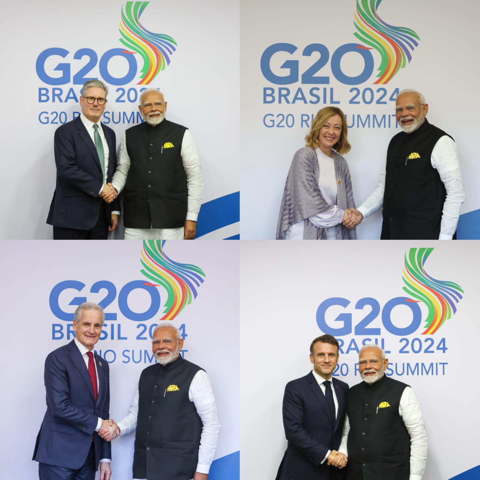 Macron to Meloni, PM Modi holds crucial meetings with world leaders during Rio G20 Summit