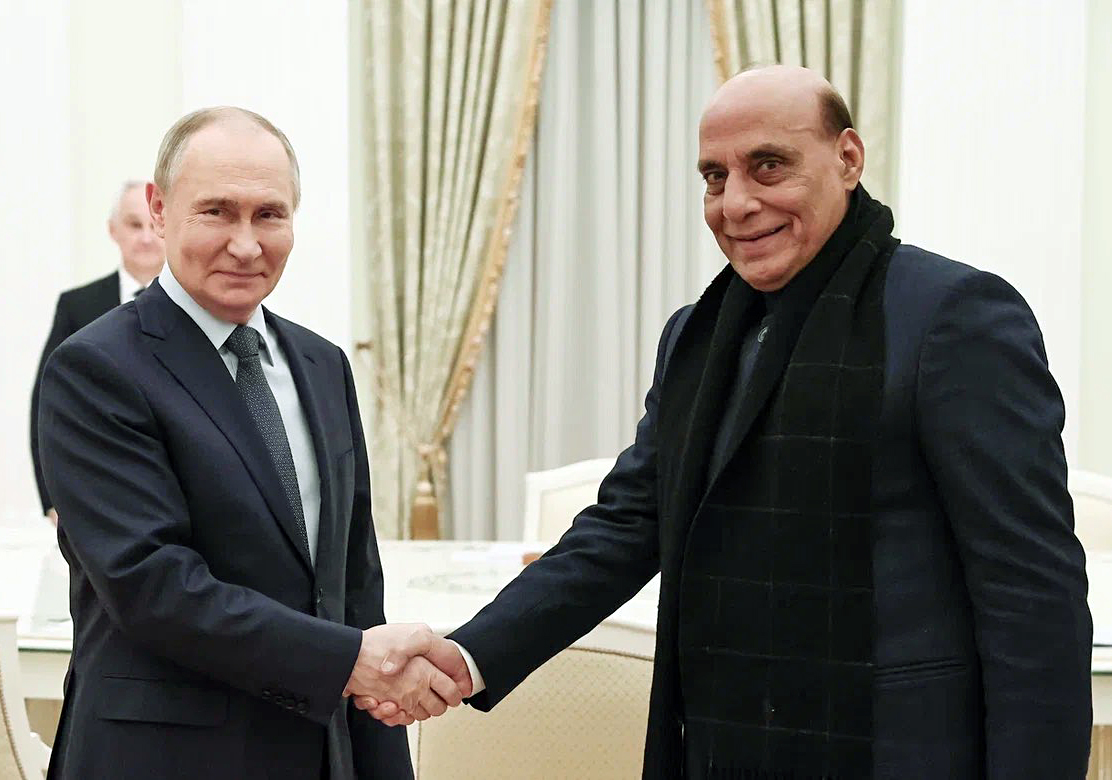 India-Russia friendship higher than highest mountain, deeper than deepest ocean: Rajnath Singh