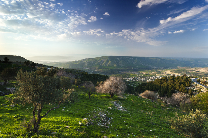 What is the significance of the Golan Heights?