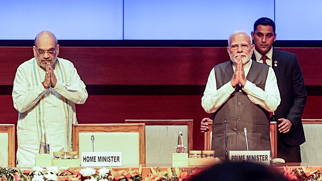 PM Modi and Home Minister Shah inspect exhibition on new criminal laws in Chandigarh