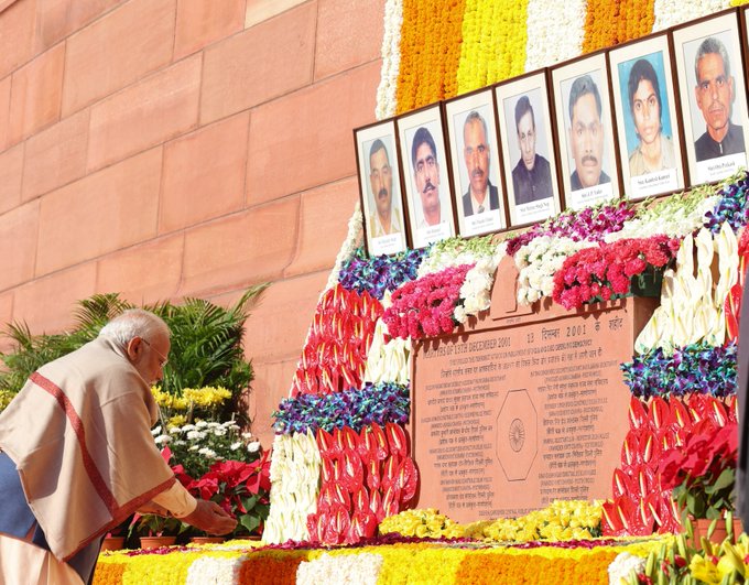 President Murmu, PM Modi pay tribute to martyrs on 23rd anniversary of 2001 Parliament attack