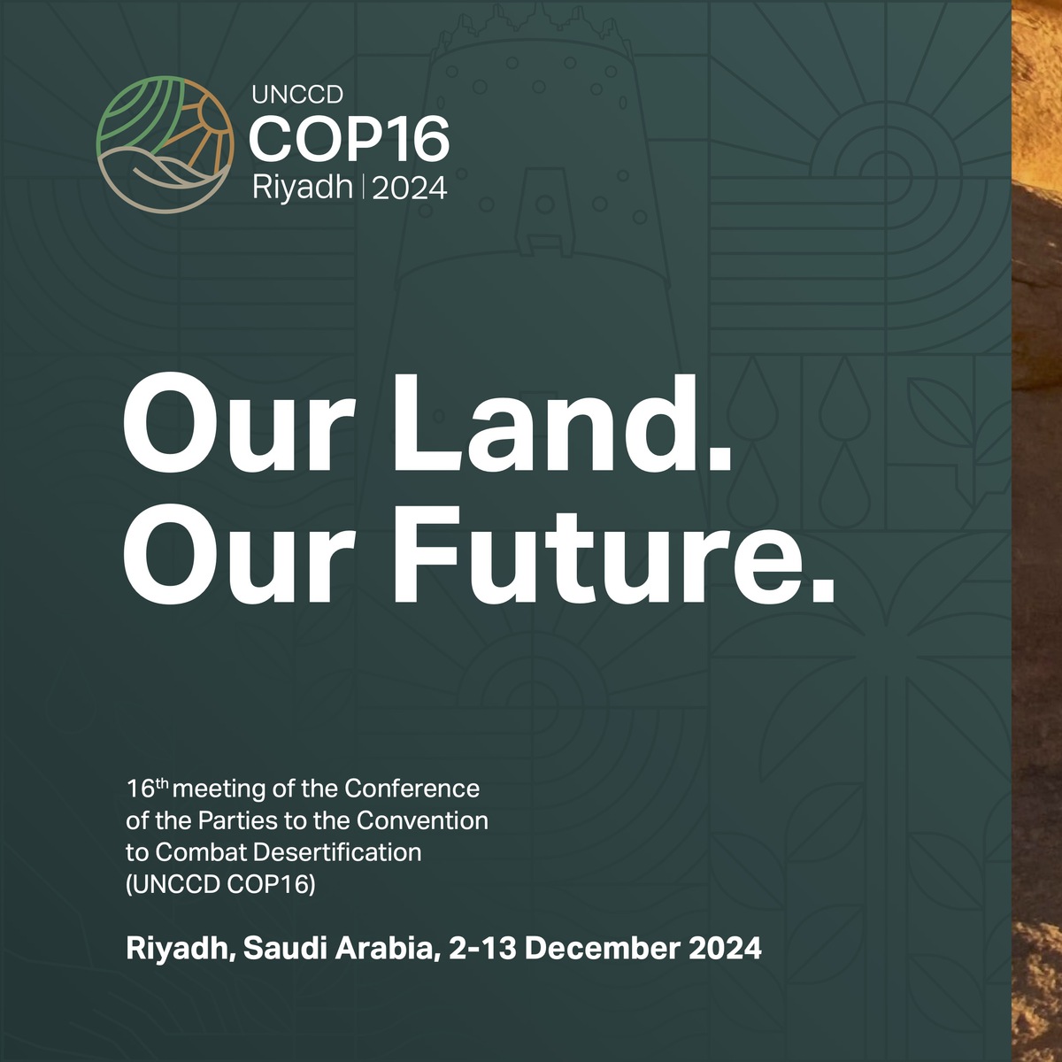 COP16 in Riyadh: turning the tide on Desertification