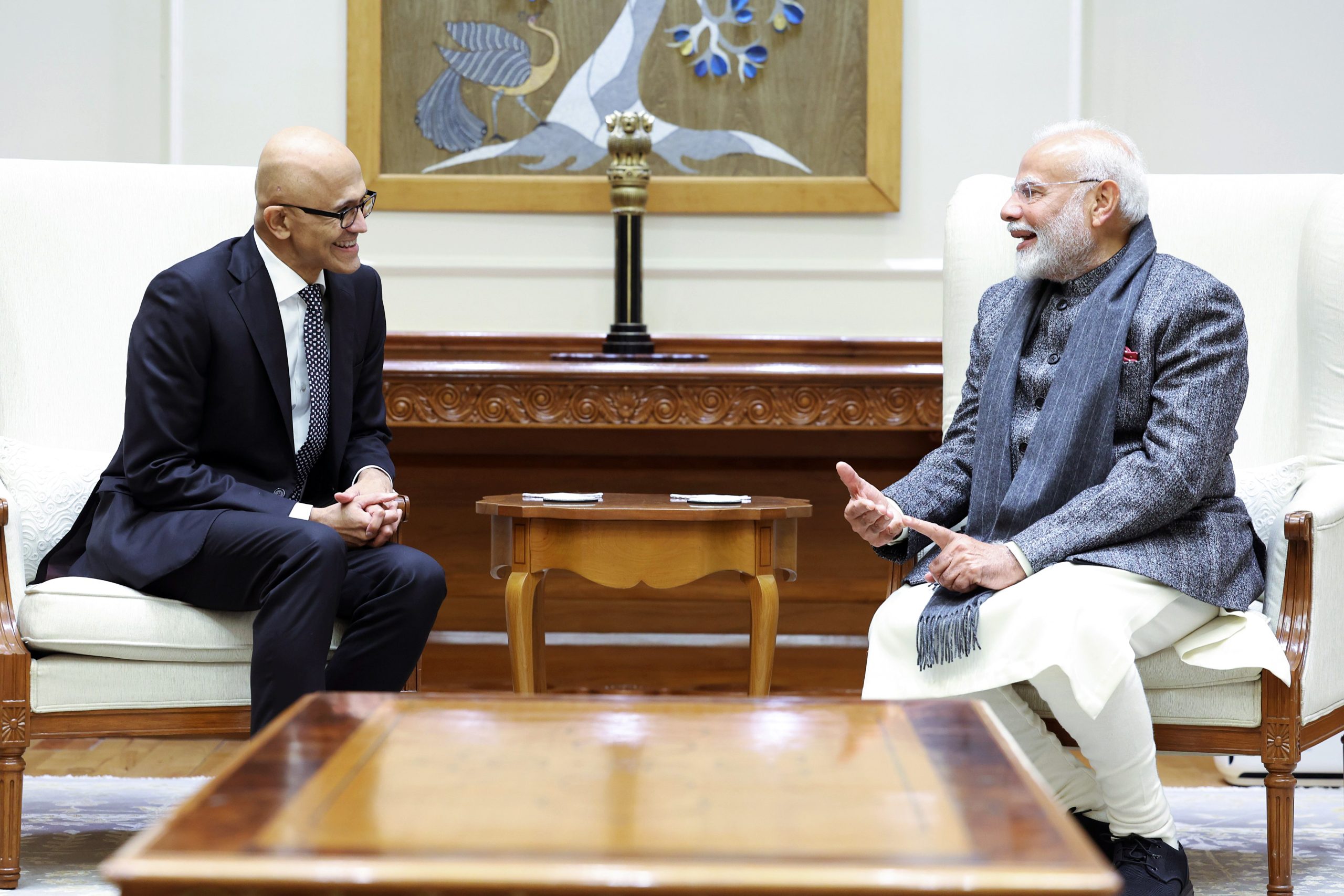 Glad to know about Microsoft’s ambitious expansion, investment plans in India: PM Modi