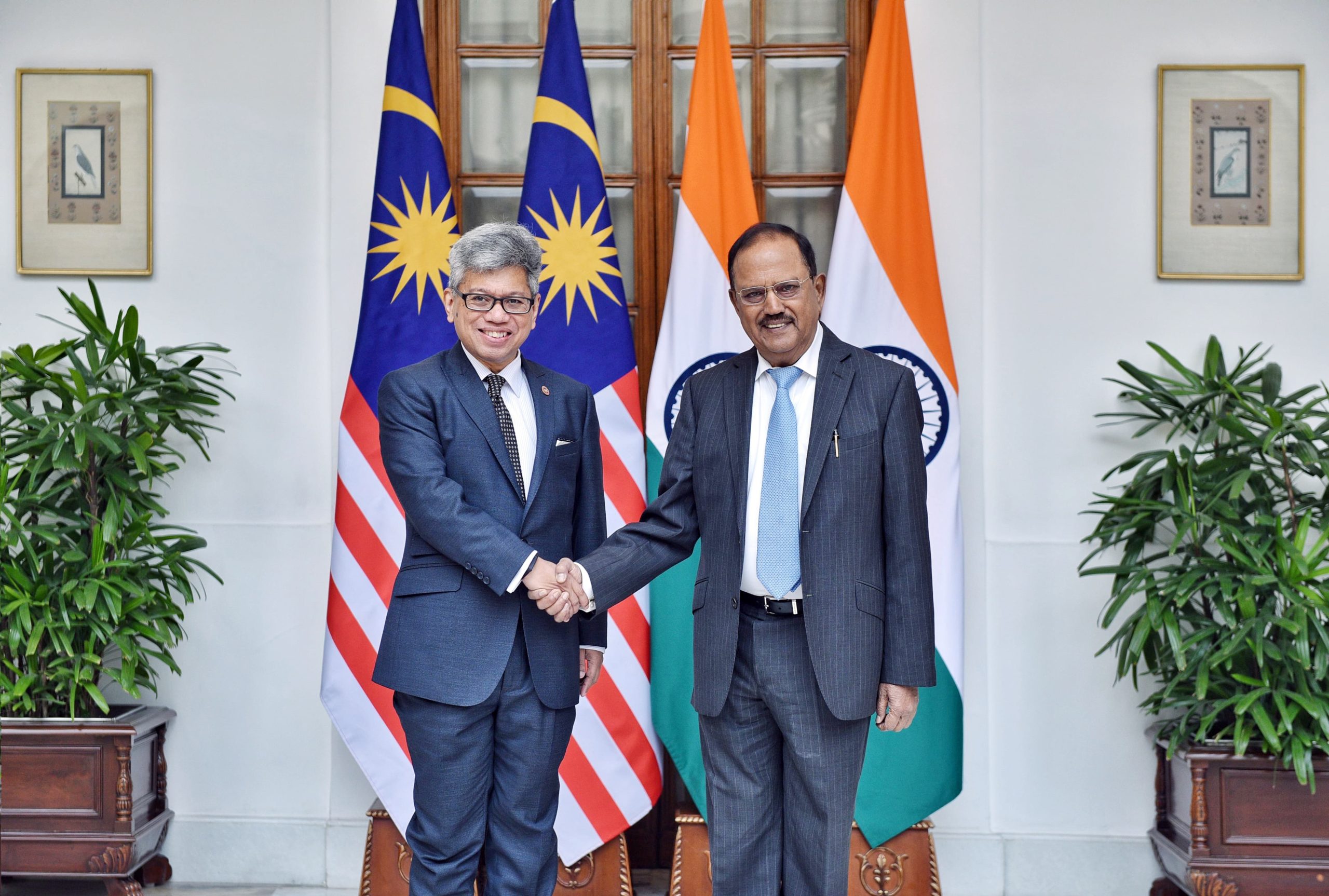 India-Malaysia Security Dialogue: NSA Doval, Nushirwan discuss defence and counter-terrorism