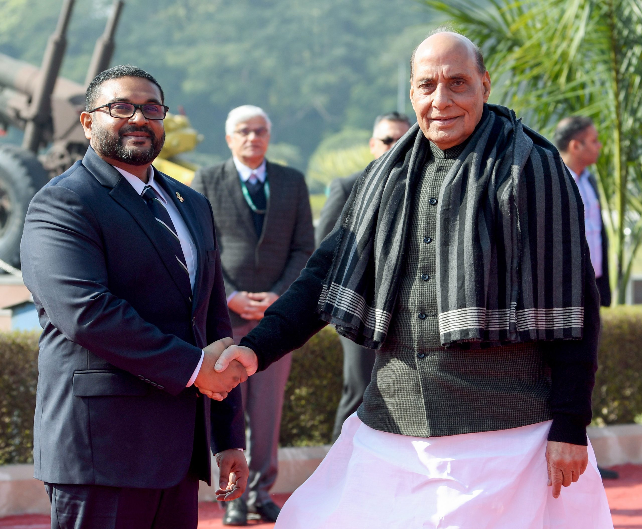 Defence Minister Rajnath Singh highlights strengthening India-Maldives bilateral ties