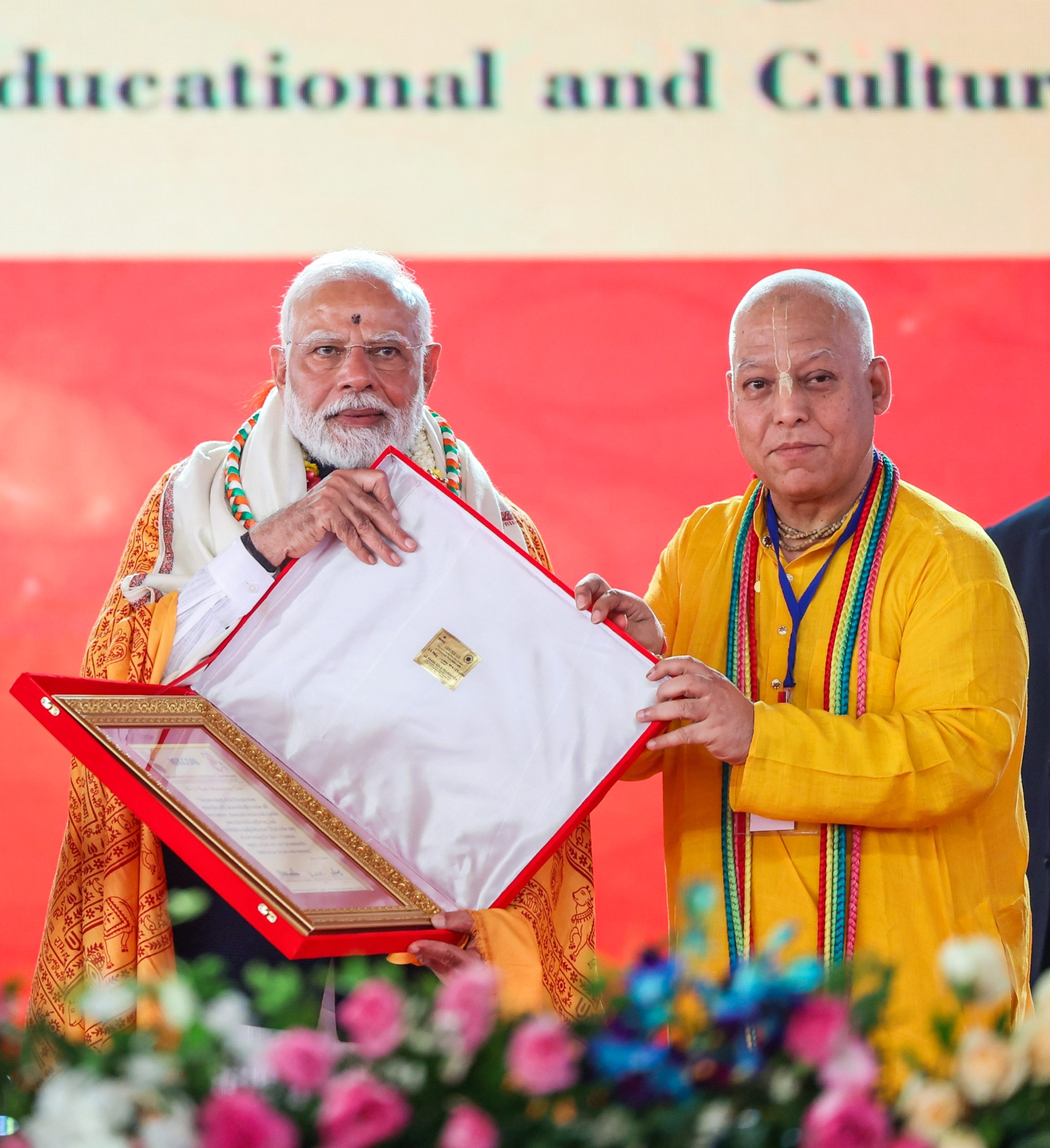 PM Modi inaugurates new ISKCON temple in Mumbai