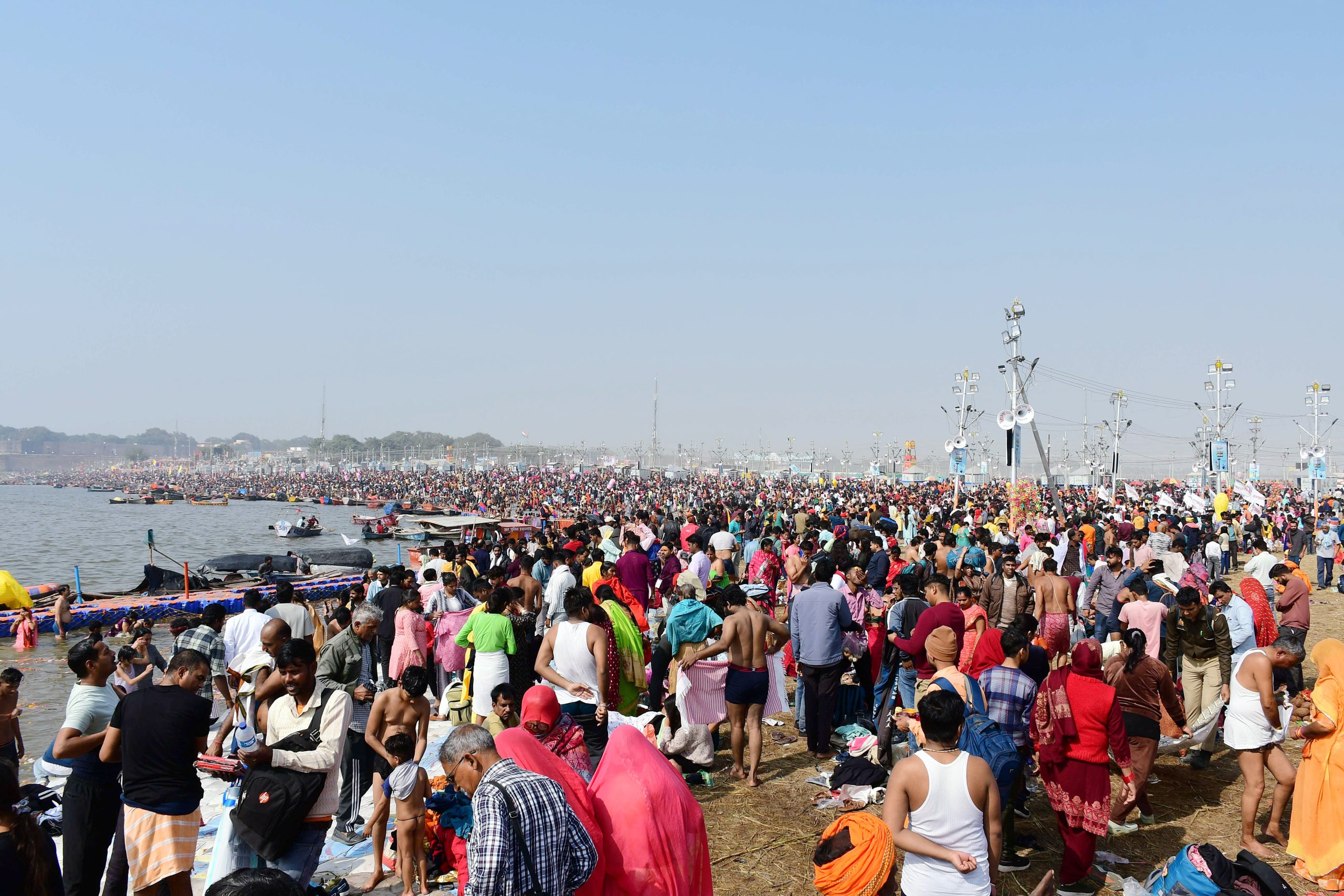 Maha Kumbh sees grand devotion, over 4.4 million take holy dip