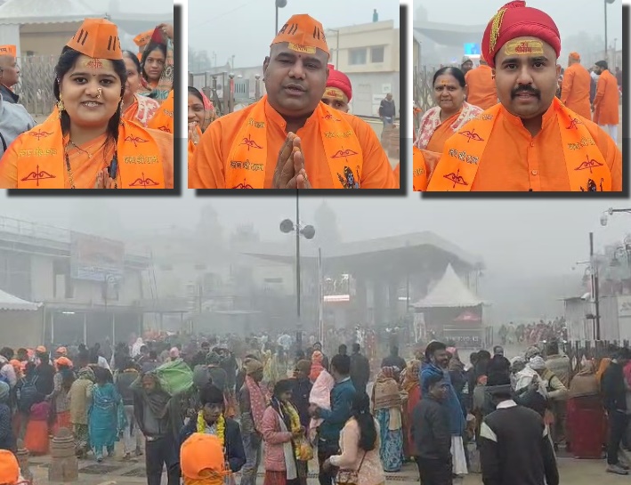 Thousands descend on Ayodhya on first anniversary of Ram temple ceremony