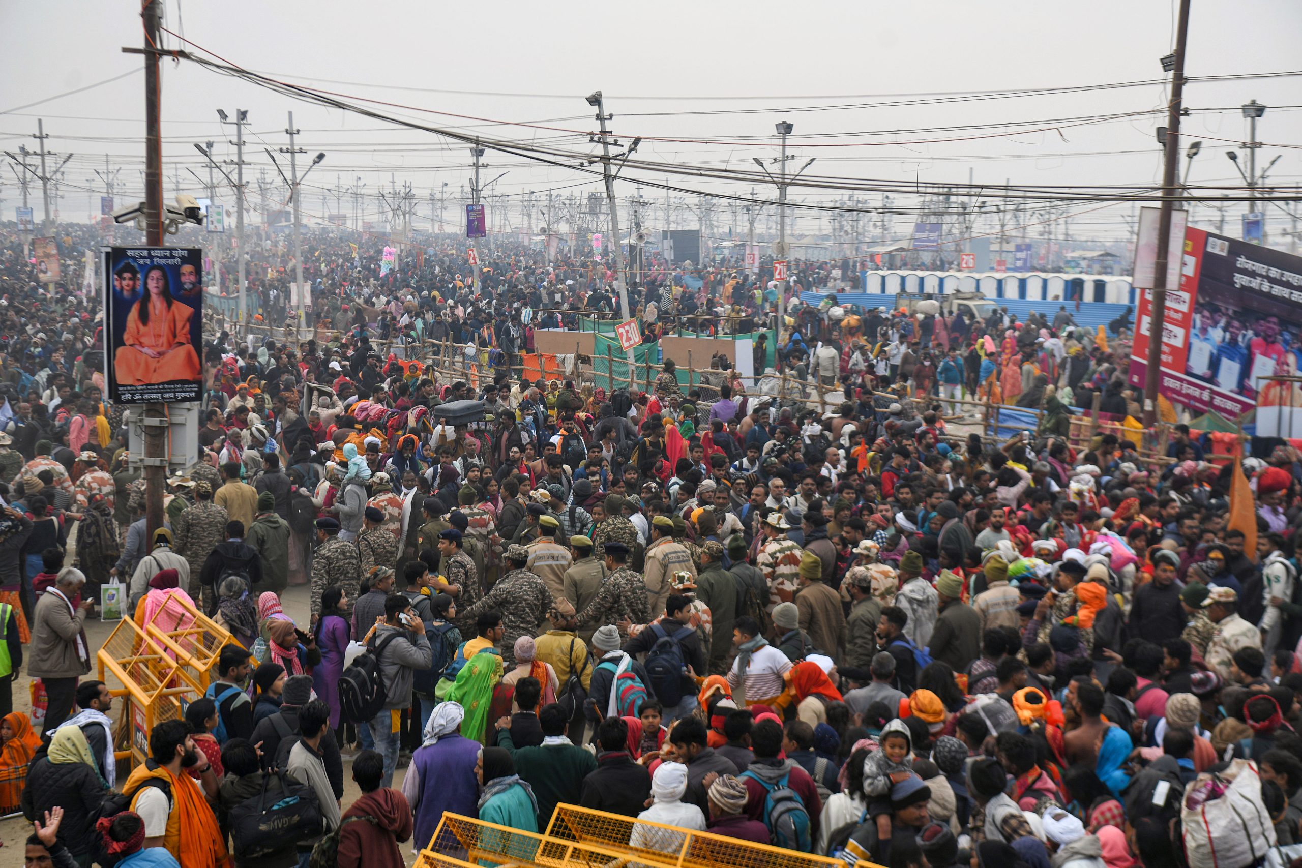 Maha Kumbh stampede in Prayagraj: 30 dead, 60 injured