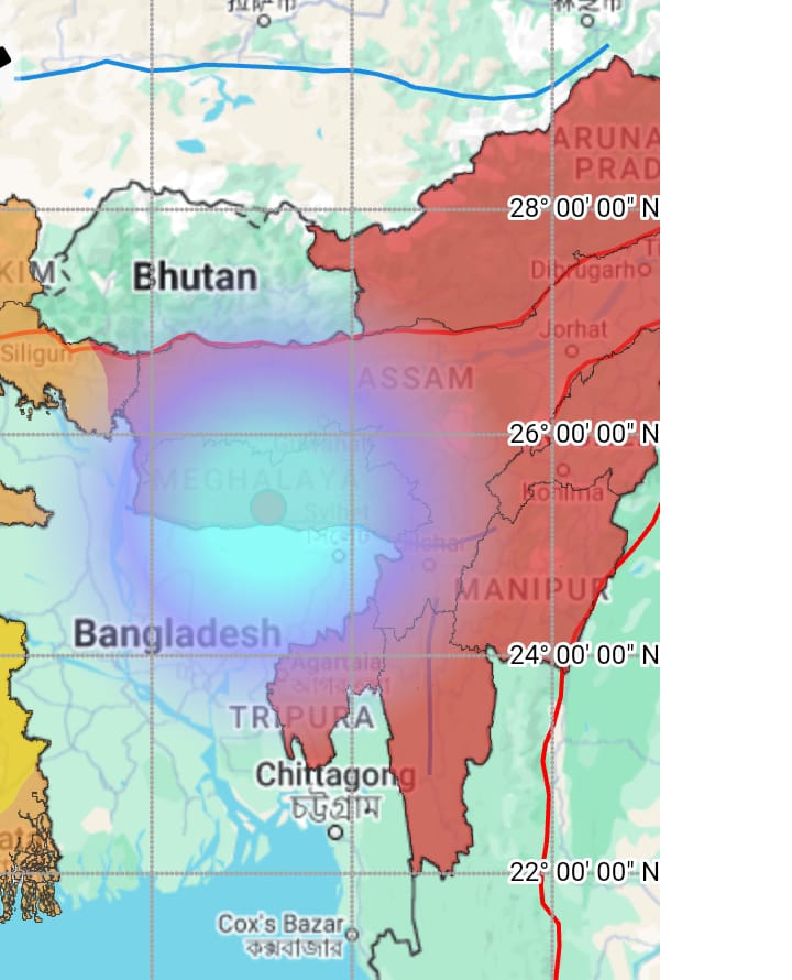 असम, मेघालय और पश्चिम बंगाल में 4.1 तीव्रता का भूकंप, किसी के हताहत होने की सूचना नहीं