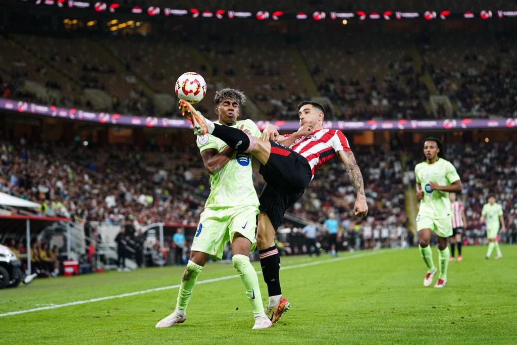 Barcelona into Super Cup final with 2-0 win over Bilbao