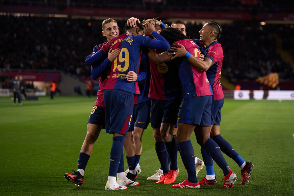 Flick praises Barcelona’s spirit after 7-1 win over Valencia