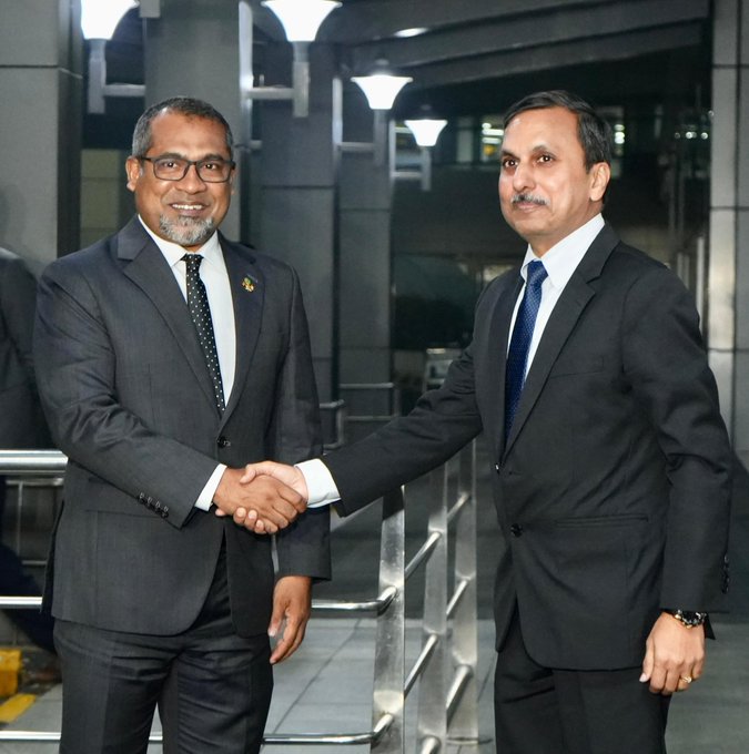 Maldives foreign minister embarks 3-day visit to India for bilateral talks