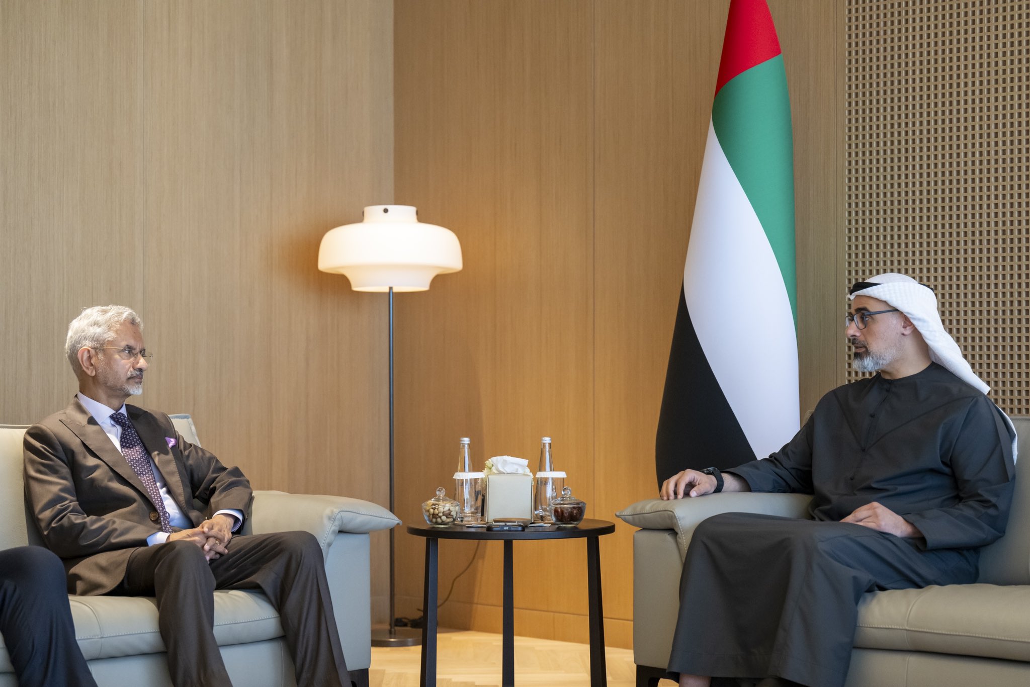 EAM Jaishankar meets UAE diplomatic advisor, discusses strengthening India-UAE partnership