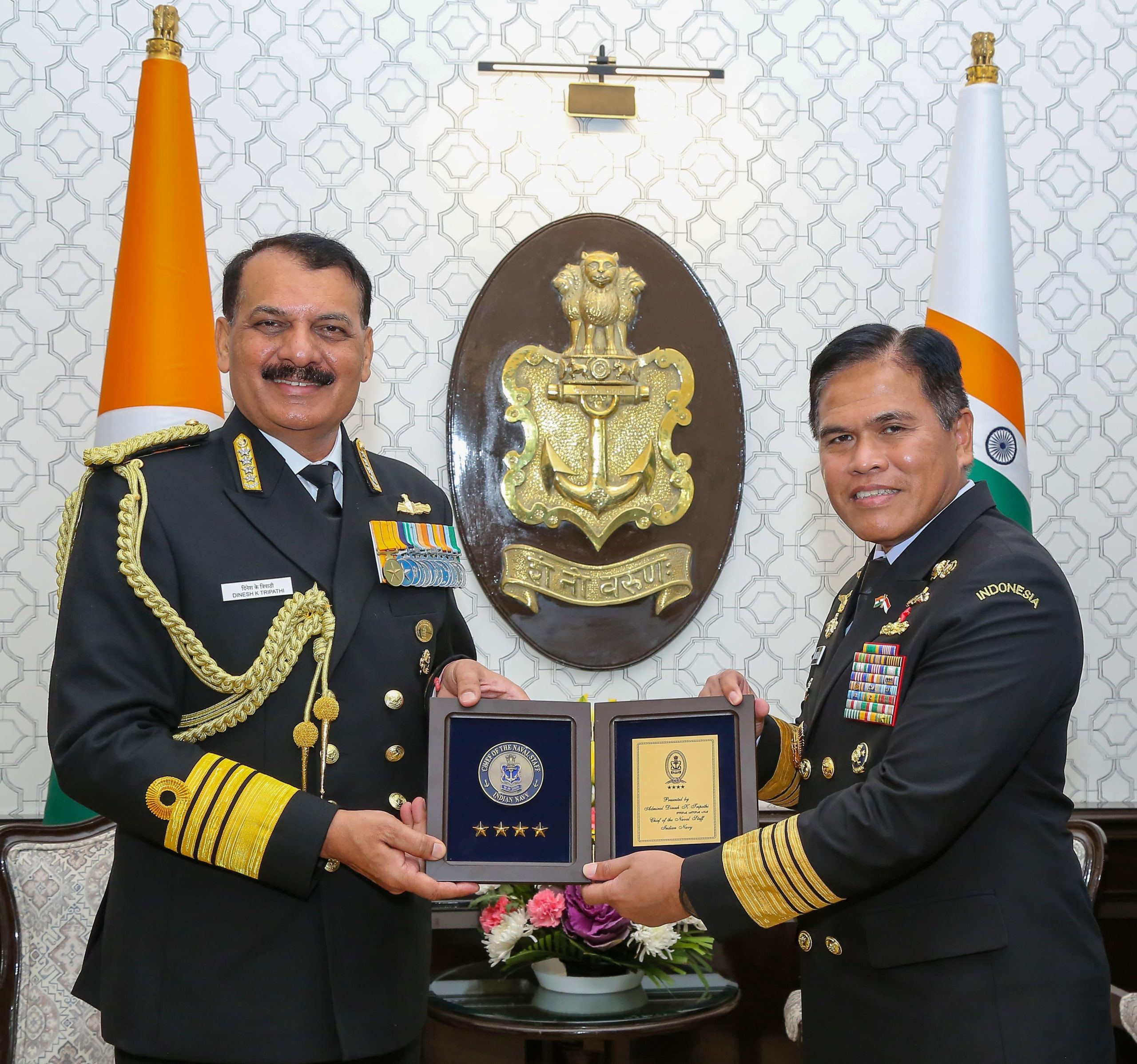 Indian Navy hosts Indonesian Navy delegation to strengthen Maritime ties