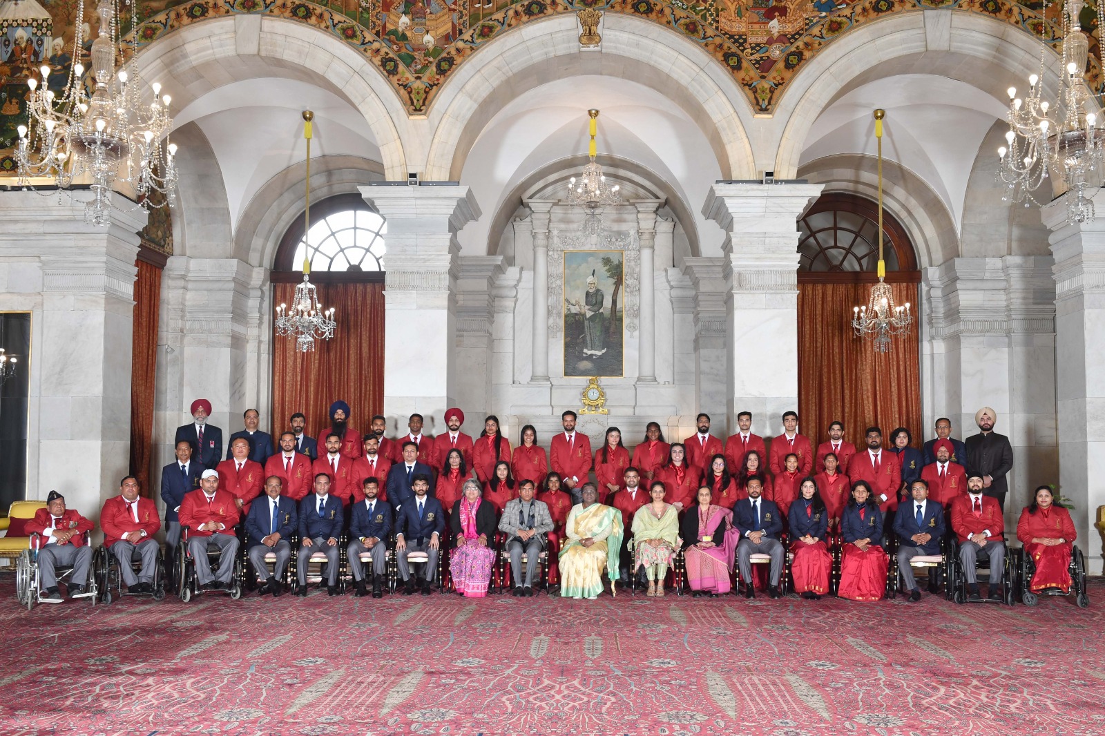 Manu, Gukesh, Harmanpreet, Praveen receive Khel Ratna as President Murmu honours sports icons at Rashtrapati Bhavan