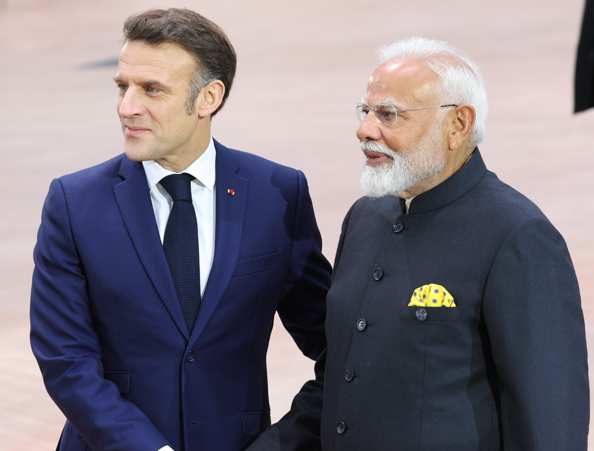 French President backs PM Modi on fair access to AI