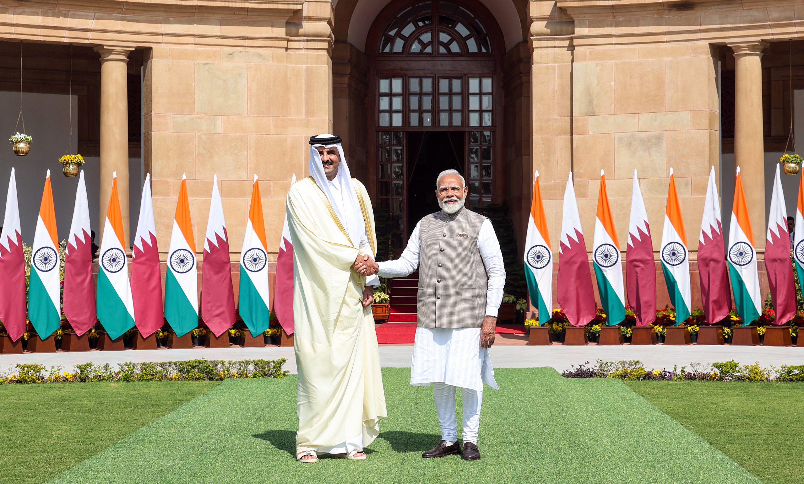 India and Qatar elevate bilateral ties to strategic partnership following PM Modi’s talks with Qatari Amir