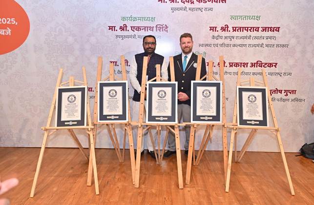 Ayush ministry’s campaign sets five Guinness World Records