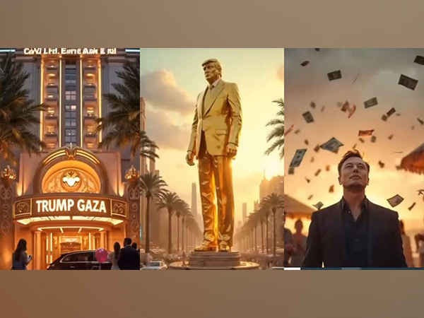 Trump shares AI-generated video of Gaza transformation, featuring golden statue and ‘Will Set You Free’ song