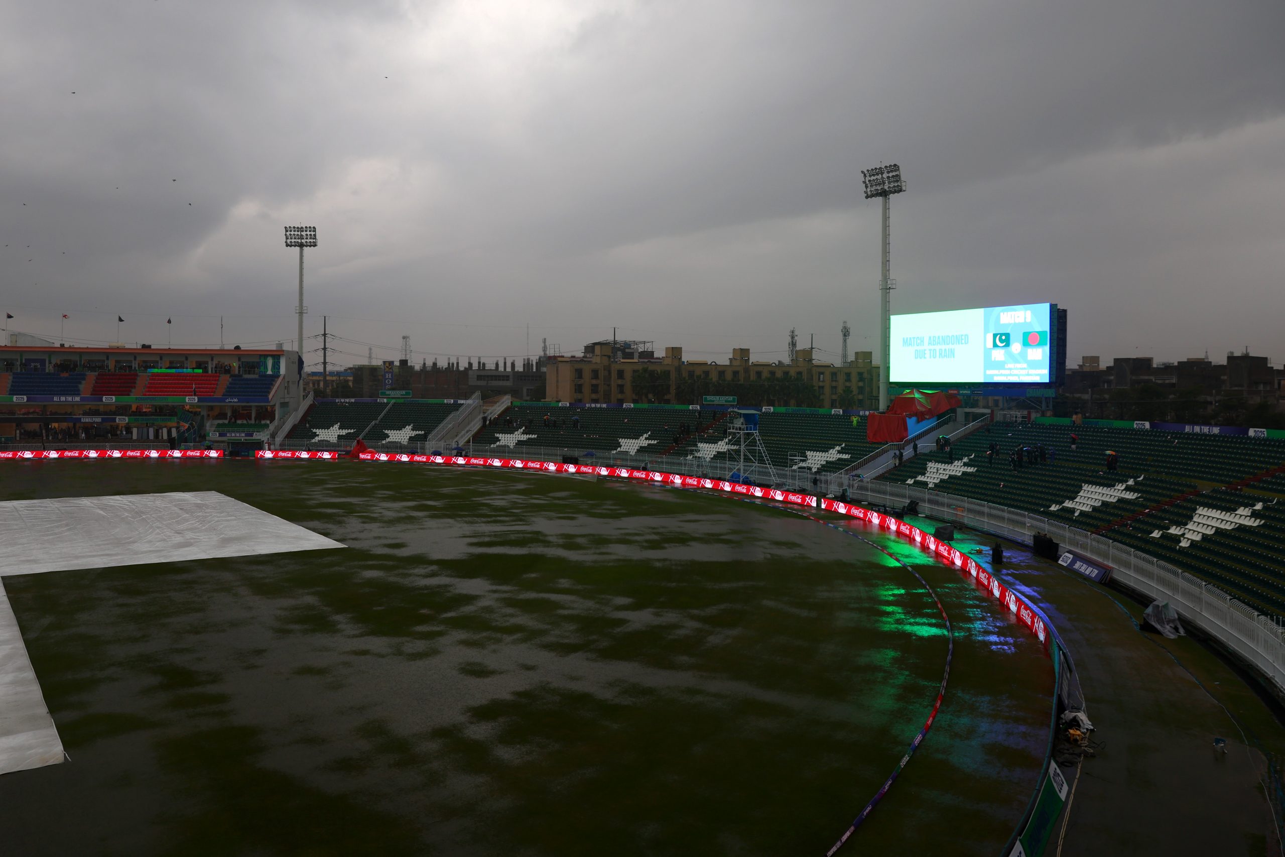 Champions Trophy: Rain forces Pakistan, Bangladesh out without a win