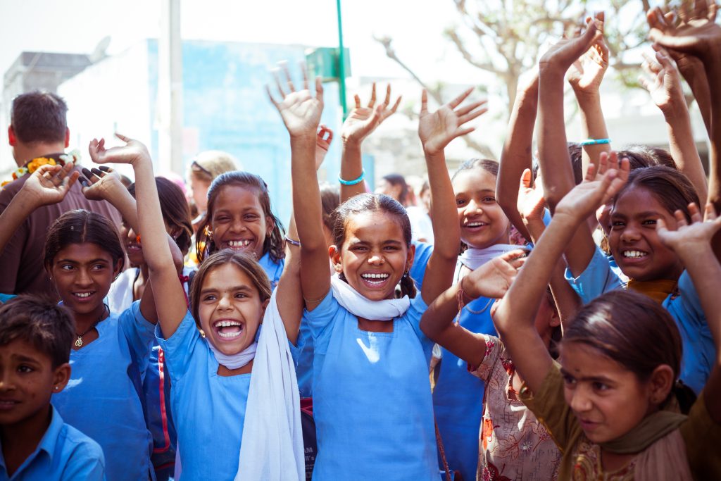 Group of Happy Indian Children