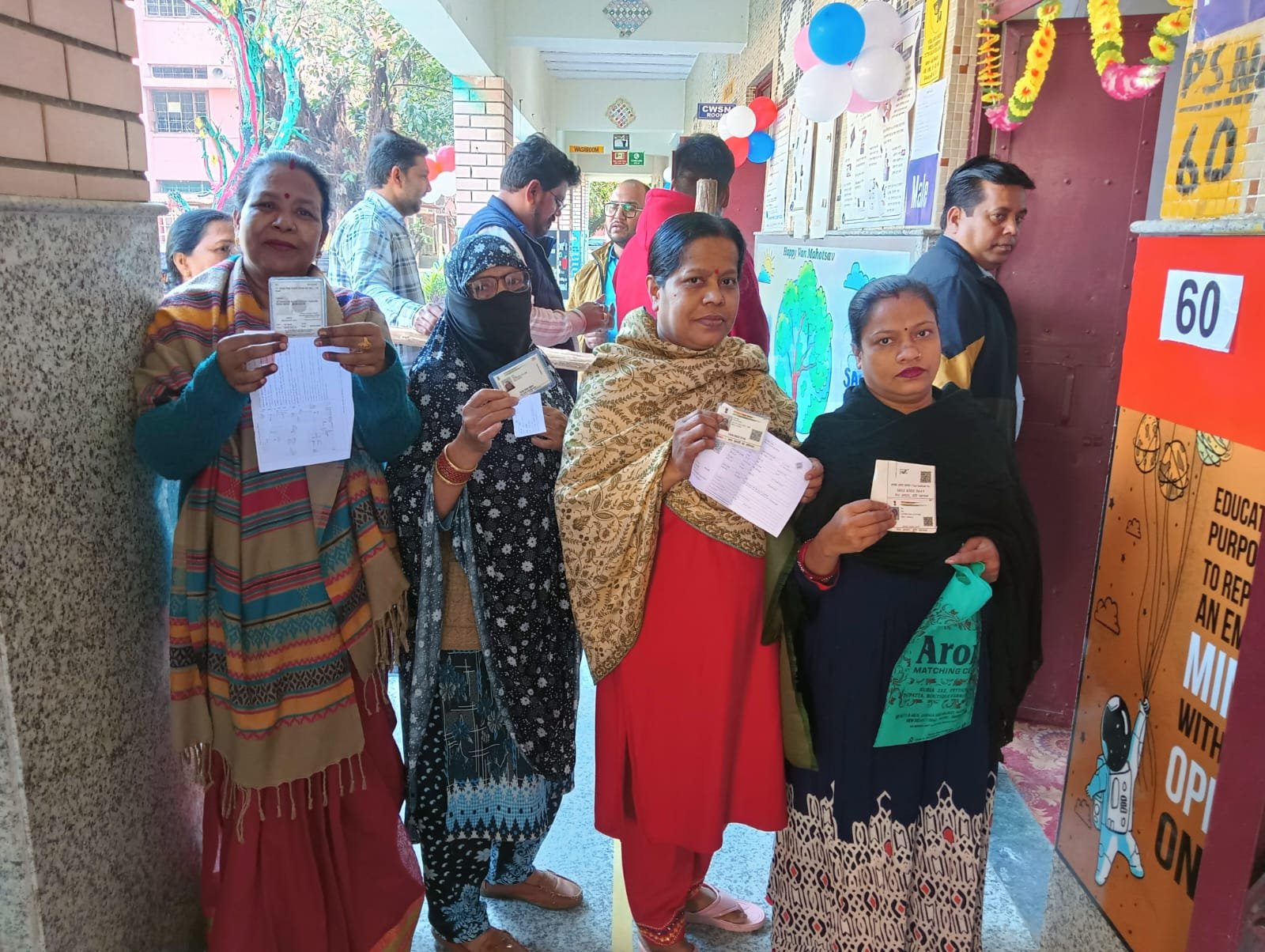 Delhi Records 33.31% Voter Turnout Till 1 PM, North-East District Leads