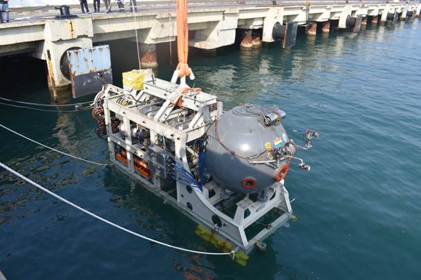 India’s Matsya-6000 Deep-Ocean Submersible clears wet tests