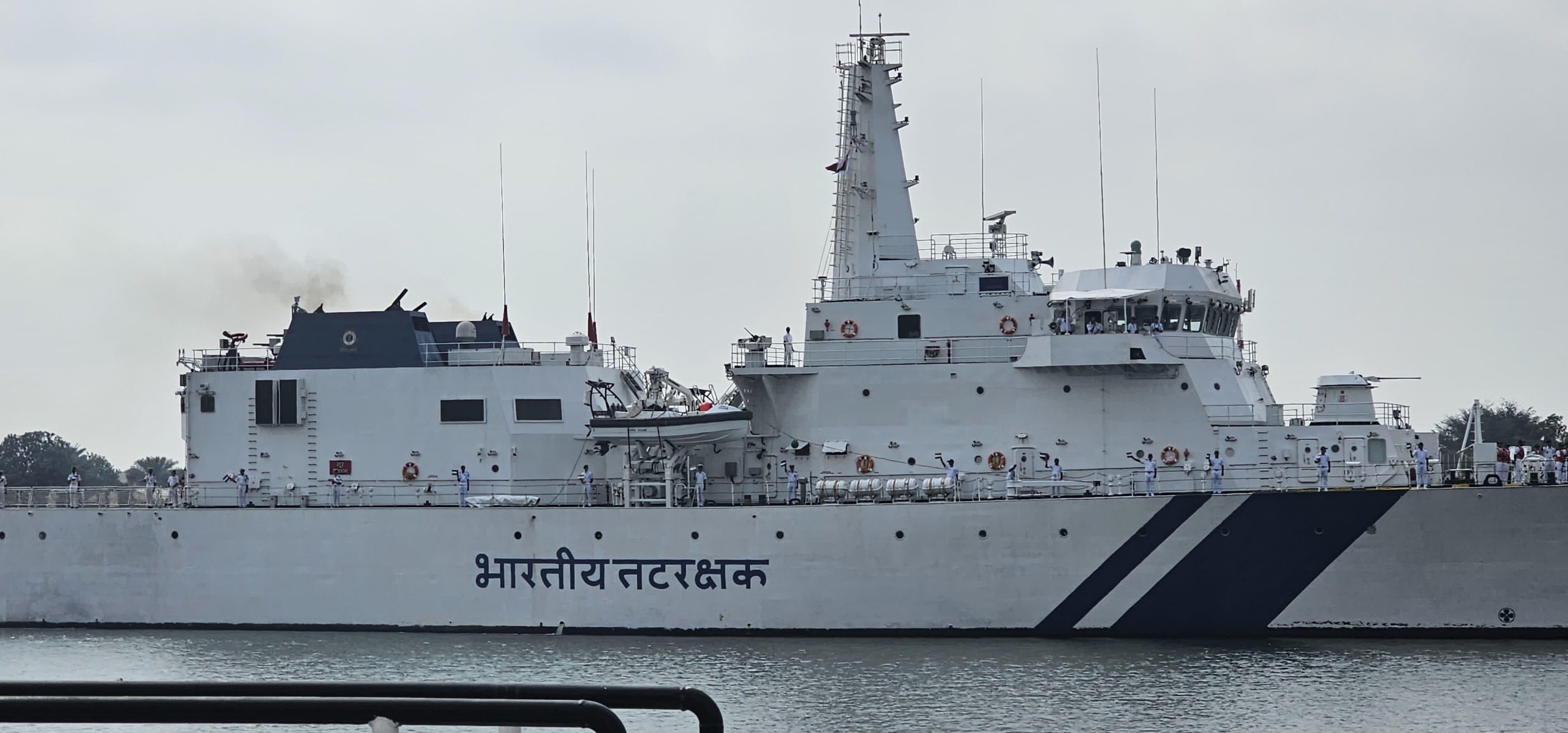 ICGS shoor participates in NAVDEX 2025, strengthening India-UAE maritime cooperation