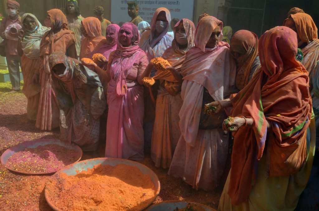 Holi festival celebrations