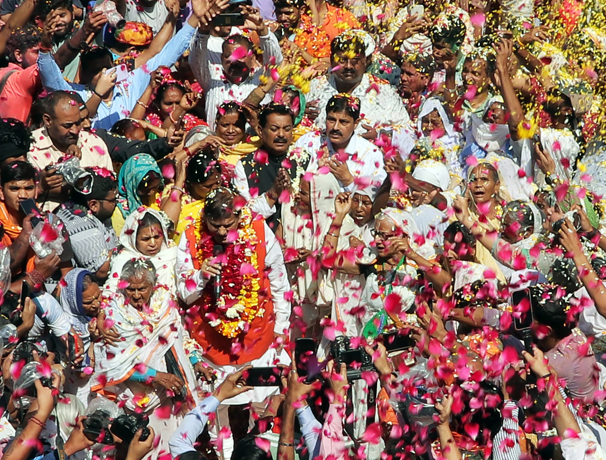 Widows’ Holi Celebrated in Vrindavan with Colors and Joy