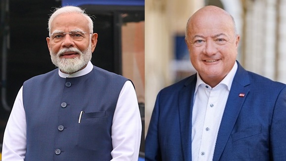 PM Modi congratulates Austria’s new Chancellor Christian Stocker