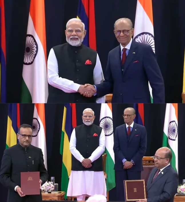 India, Mauritius ink 8 MoUs to bolster strategic, economic relations