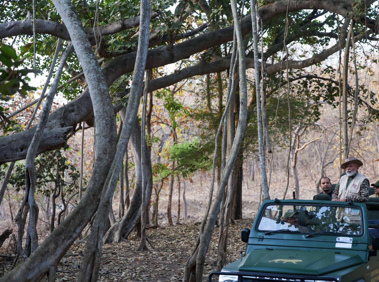 PM Modi embarks on lion safari at Gir National Park on World Wildlife Day