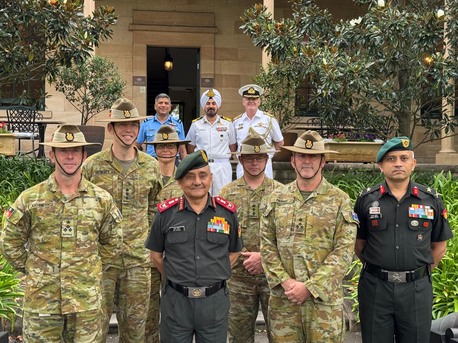 CDS General Anil Chauhan tours historic Victoria Barracks in Melbourne during Australia visit