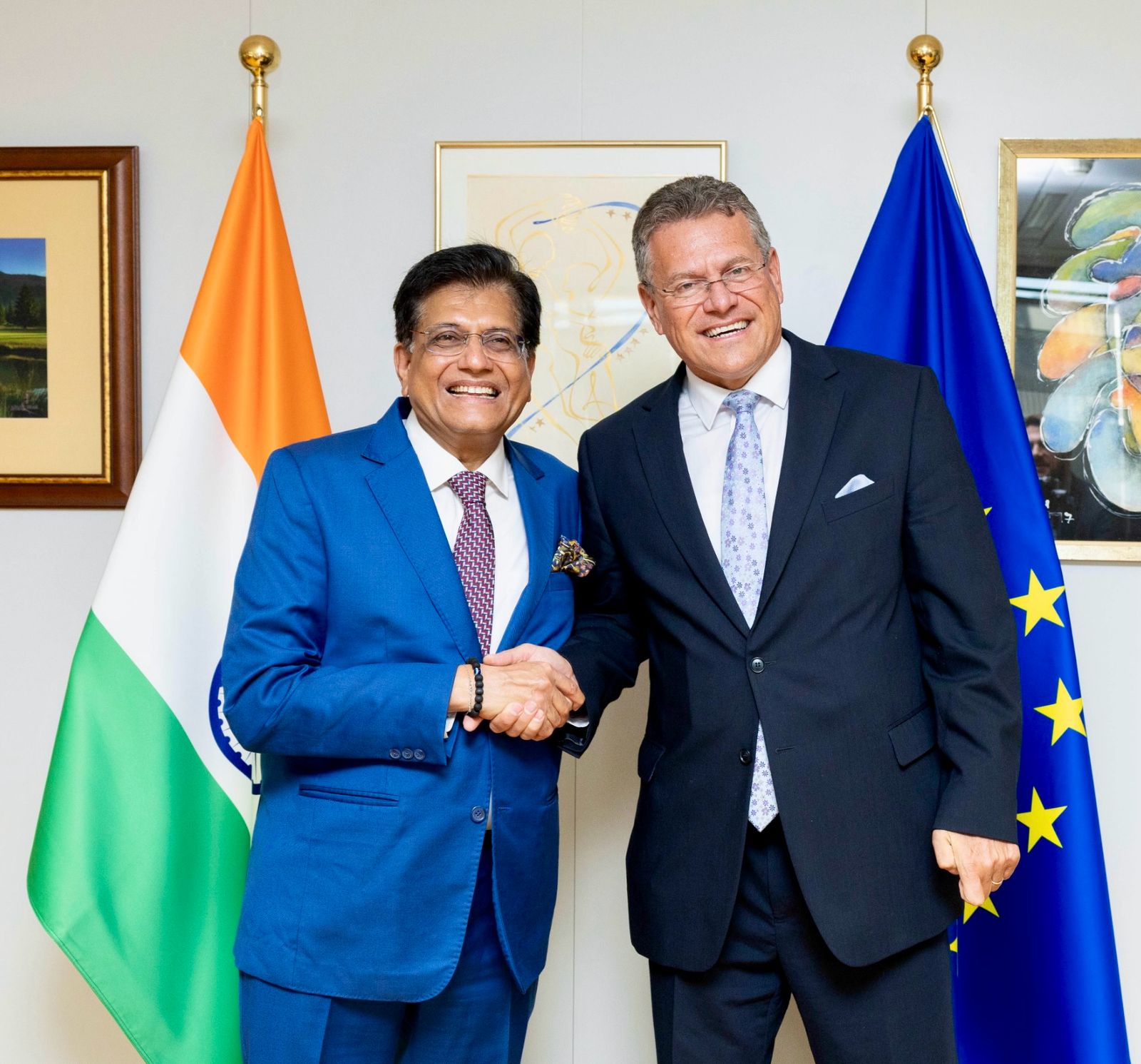 India, EU reaffirm commitment to conclude Free Trade Agreement by 2025
