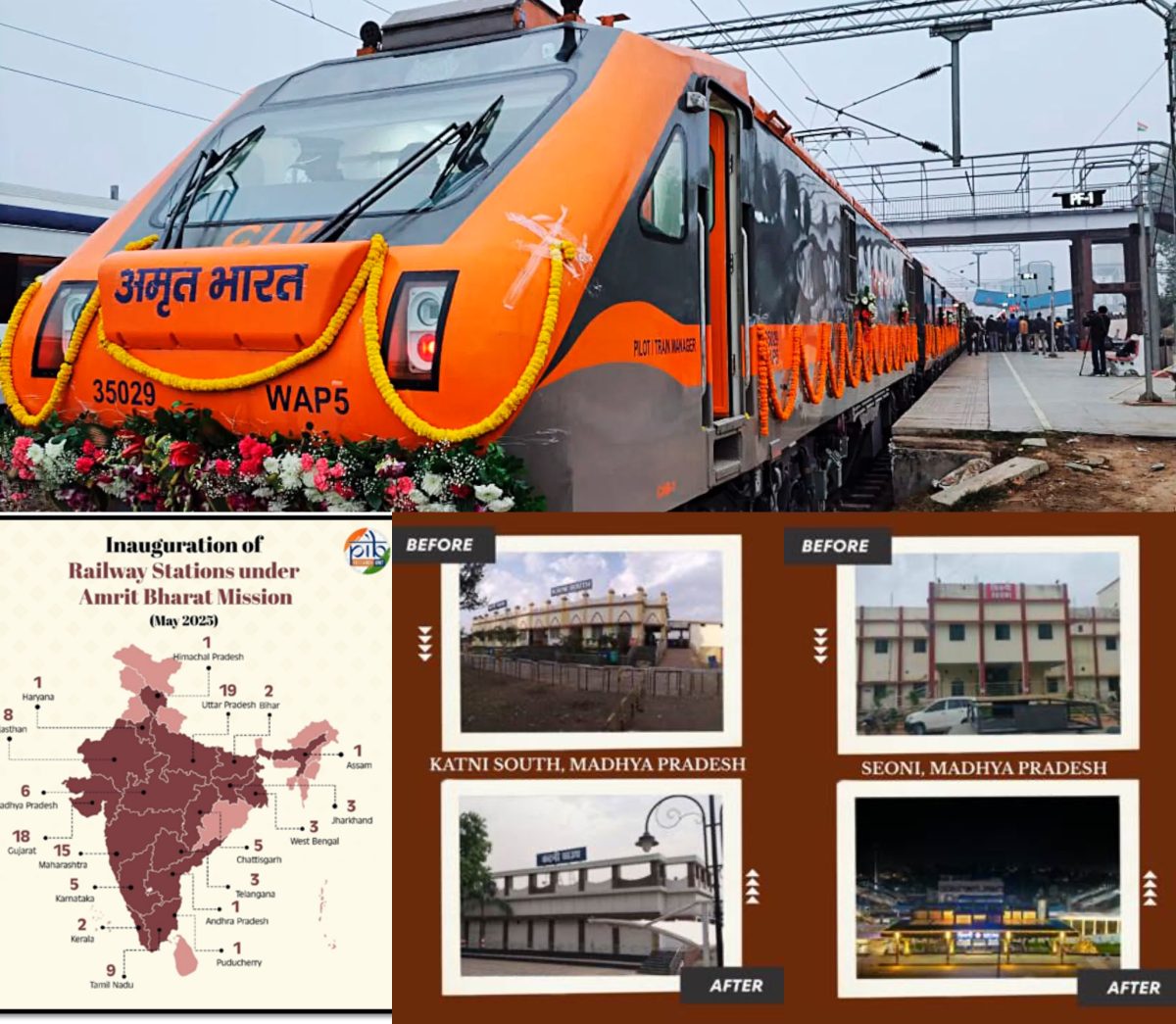 अमृत काल में अमृत भारत स्टेशन की सौगात अमृत काल में अमृत भारत स्टेशन की सौगात