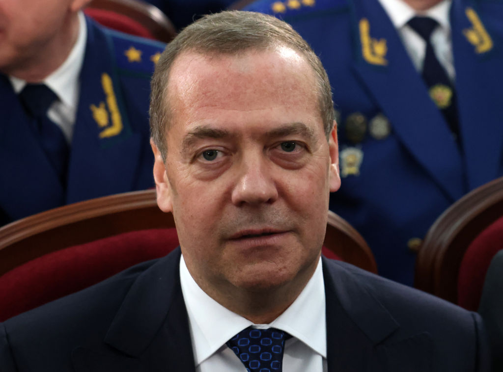 Russia’s Medvedev says Ukraine minerals deal means Trump has forced Kyiv to pay for US aid