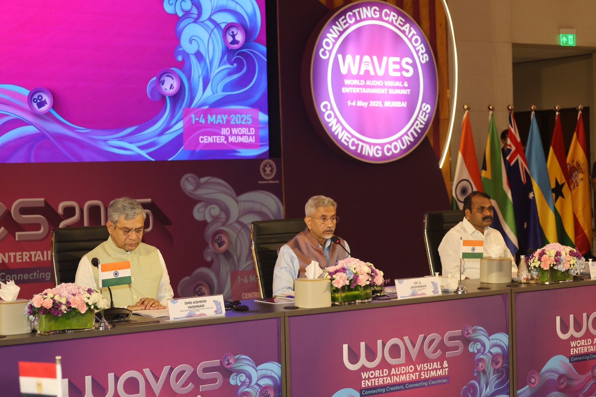 Jaishankar stresses innovation, culture & tech as pillars of Viksit Bharat at WAVES 2025