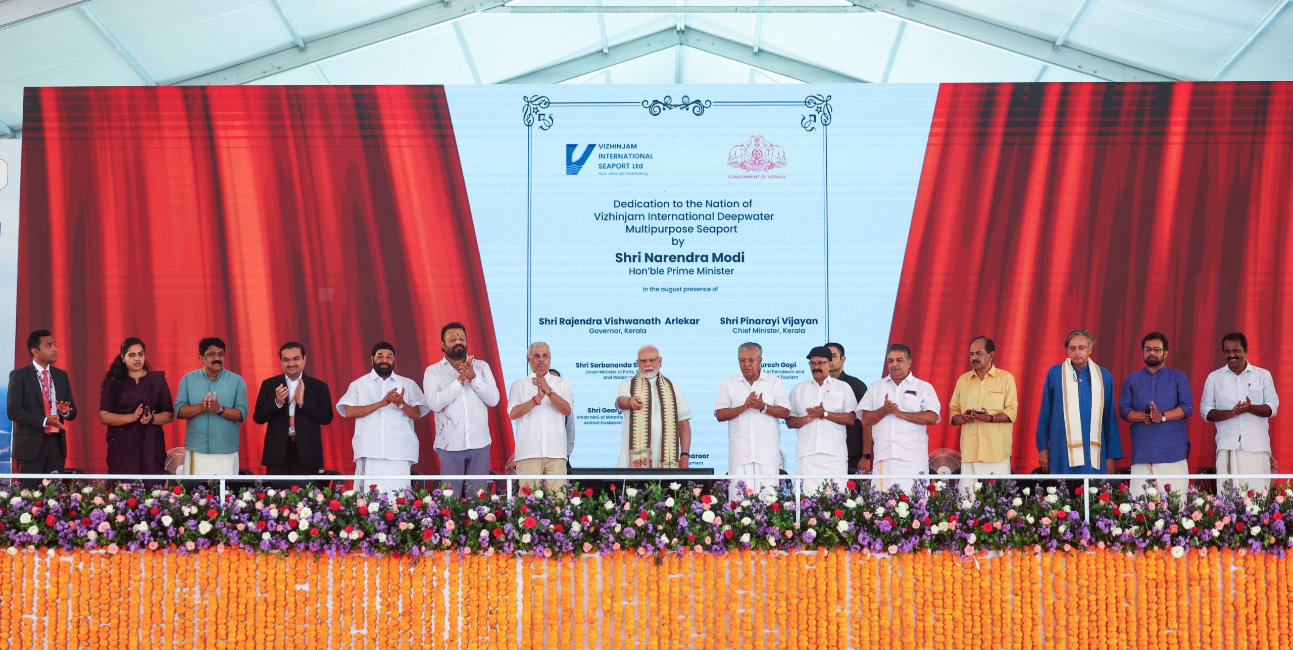 “Symbol of new-age development”: PM Modi inaugurates Vizhinjam International Seaport in Kerala